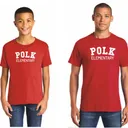 Polk Red T Shirt