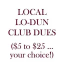 Local Dues (required -- see note below)