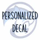 Additional Personalized Decal-only available w/purchase of membership