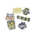 Cougar Water Bottle Stickers