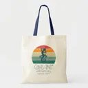 Grant Rainbow Sunset Tote - Navy Strap