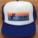 Royal Blue Vintage Gecko Hat