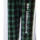 Pajama Pants with School Logo