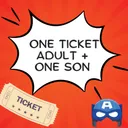 Adult plus one son
