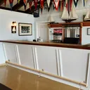 BURGEE ROOM - Brass Bar Foot-Rail sections