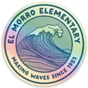 El Morro Spirit - Holographic Waves 3" Sticker