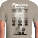 2021 Pandora Reopened Show Shirts