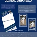 Senior Parking Lot Banner