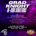 In-Kind Donations for prizes, food and decor 