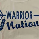 T-Shirt - White w/ Blue Logo
