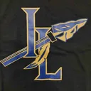 T-Shirt - Black w/ Gold & Blue Logo