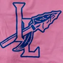 Hoodie - Bright Pink w/ Blue Logo