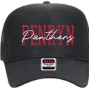 Penryn Panthers Embroidered Hat - Grey Youth