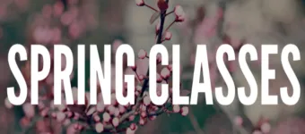 Spring Class Fees banner