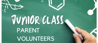 Junior Parent Volunteer Sign-Up banner