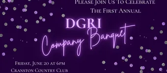 DGRI Company Banquet banner