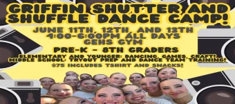 Gretna East Summer Dance Camp banner