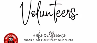 Your PTO needs volunteers! banner