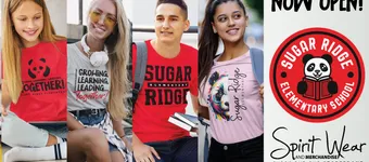 SRE School Spirit Wear Shop banner