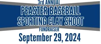 Peaster Baseball Clay Shoot banner