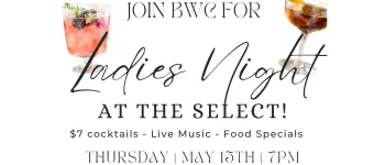 Ladies Night At The Select!  banner