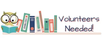 Spring Book Fair Volunteer Sign-Up banner