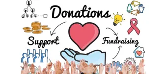 Donations Accepted  banner