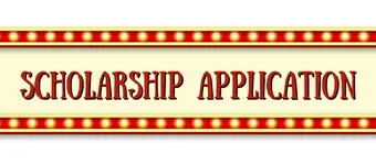 Harrison Theatre Guild Scholarship Form banner