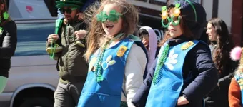 Greenwich Girl Scouts Saint Patrick's Day Parade (3/23/25) banner