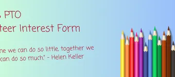 2024-2025 Norris PTO Volunteer Form banner