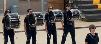 Drum Line Donations banner
