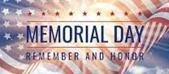Memorial Day Cemetery Ceremony 2025 banner