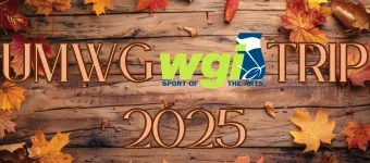 UMWG WGI East Trip banner