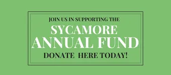 Sycamore 2024/25 Annual Fund Appeal banner