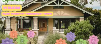 Sycamore In Bloom - Let's plant empowering words all over town!  banner