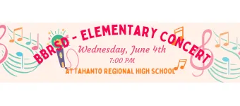 BBRSD Elementary Concert - A night with the BES/BMS Bands & Choirs banner