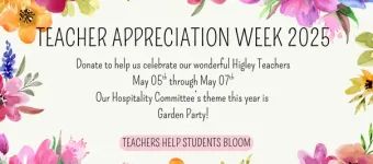 Teacher Appreciation Week Donations banner