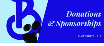 Blue Print Donations & Sponsorships 2024-2025  banner