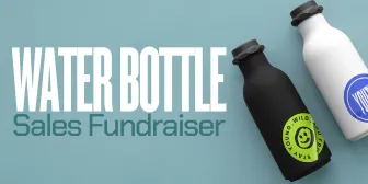 Water Bottle Fundraiser banner