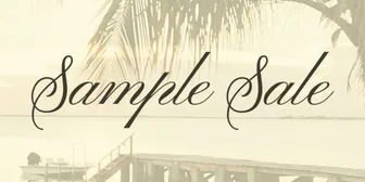 Sample Sale banner