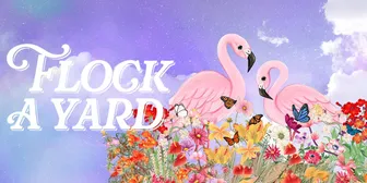Flock a yard banner