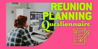 Reunion Planning Questionnaire banner