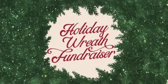 Holiday Wreath Fundraiser banner