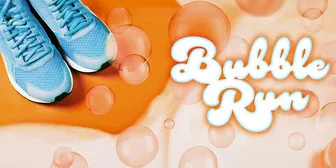 Bubble Run Fundraiser banner