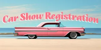Car Show Registration banner
