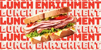 Lunch Enrichment Form and Deposit banner
