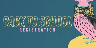 Back to School Registration banner