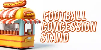 Football Concession Stand banner