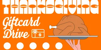 Thanksgiving Gift Card Drive banner