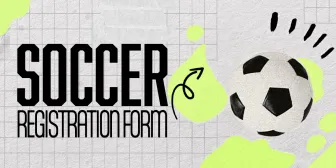 Soccer Registration Form banner